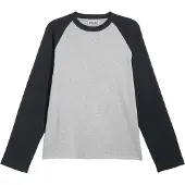 Weekday Camisa acinzentado / preto