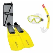 Abysstar Conjunto De Snorkel Júnior Logo