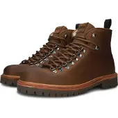Blackstone Botas com atacadores castanho escuro