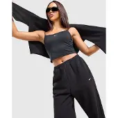 Nike Calças 'Studio Fleece' preto / branco
