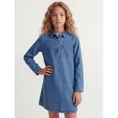 Jack & Jones Kids Vestido 'JXAMARA SILLE' azul ganga