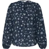 Fransa Blusa azul / mistura de cores