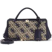 GUESS Malas de tiracolo 'Audrey Petit Monogramme' azul