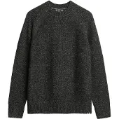 Superdry Pullover mosqueado preto