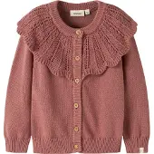 Lil´ Atelier Casaco de malha 'NMFNODA' rosa escurecido