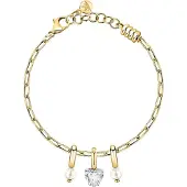 Morellato Bracciale Placcato Oro Pendenti Drops Scz1398 — Bracciale