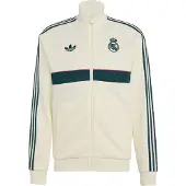 Adidas Casaco de treino em moletão 'Real Madrid Originals' azul / branco