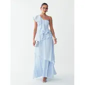 BWLDR Vestido 'Deni' azul céu