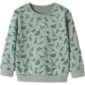 Name it Sweatshirt 'NMMVIFelix' menta / verde escuro