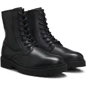 HUGO Bota com atacadores 'Draven' preto