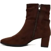Caprice Botas pelo tornozelo castanho escuro