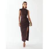 St MRLO Vestido 'TINA' castanho