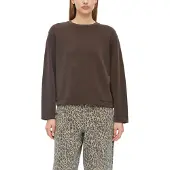 s.Oliver Sweatshirt castanho escuro