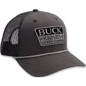 Buck Boné Mesh PVC Patch Hat Blaze Org