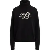 Ralph Lauren Pullover preto / branco