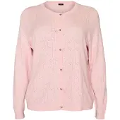 Zizzi Casaco de malha 'MELLA' rosa claro