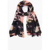 Desigual Lenço coral / preto