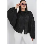Big Dart Blusa preto