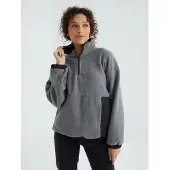 Tommy Life Casaco de velo cinzento