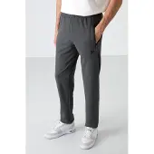 Tommy Life Calças de desporto 'Jogginghose' antracite