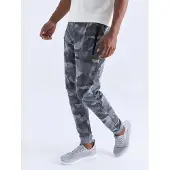 Tommy Life Calças de desporto 'Jogginghose' cinzento