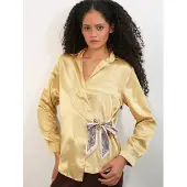 Big Dart Blusa amarelo