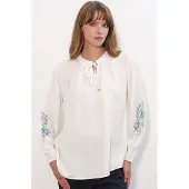 Big Dart Blusa azul / verde / rosa / branco