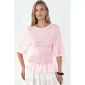 Busem Blusa cor-de-rosa
