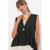 Big Dart Blusa 'Blusen' preto