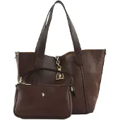 U.S. POLO ASSN. Shopper 'HELCHO' castanho escuro