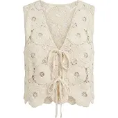 STUDIO SELECT Colete de malha 'Jascha' creme