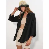 Big Dart Blusa preto