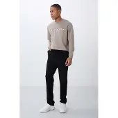 Tommy Life Calças de desporto 'Jogginghose' preto