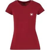 Urban Classics Camisa vermelho cereja / branco