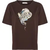 TATUUM Camisa 'Landa' azul claro / chocolate / pedra / preto