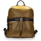 Hispanitas para mulher. BI254159 Mochila Nylon mostarda (OSFA), Casual, Poliuretano
