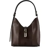 Furla para mulher. WB01979-BX3158 Bolsa Goccia marrom (OSFA), Casual, Pele