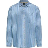 Camel active Camisa azul / branco