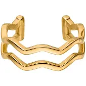 Purelei Anel 'Waves' ouro