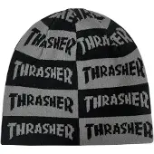 Thrasher Gorro Mag Checkered Skully
