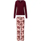 Lingadore Pijama mistura de cores / bordeaux