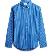 Tommy Hilfiger Camisa 'Flex' azul / branco