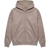 Pegador Casaco em moletão 'Pike' taupe / branco