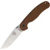 Ontario Navalha RAT 1.5 Linerlock Mag Brn G10
