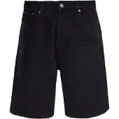 Dropsize Calças de ganga preto denim