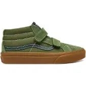 Vans Sapatilhas 'Sk8-Mid' verde relva / verde escuro