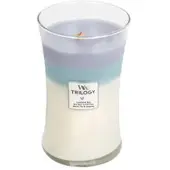 Woodwick Calming Retreat Trilogy Vase (Peaceful Refuge) - Scented Candle 275g