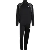Adidas Fato de treino cinzento escuro / preto / branco