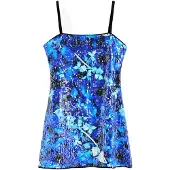 Desigual Vestido azul / preto