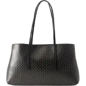 Calvin Klein Mala de ombro cinzento escuro / preto